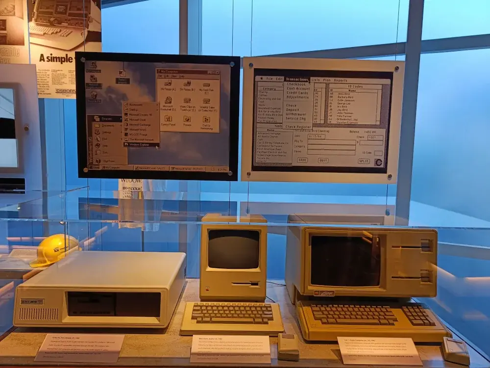 Early personal computers at Computer History Museum